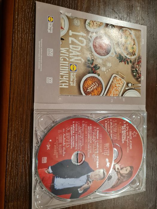 12 Dań Wigilijnych i 12 kolend  Lidl płyta DVD i cd
