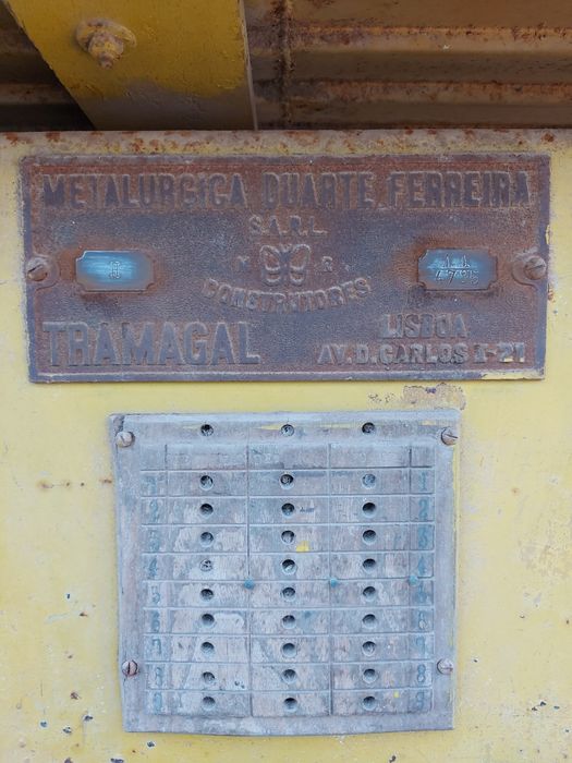 Debulhadora malhadeira enfardadeira Tramagal