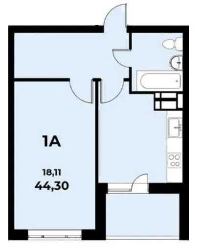 Продаж 1-к(44.3) квартира ЖК Навігатор: 48 000 $ - Продаж квартир Київ ...