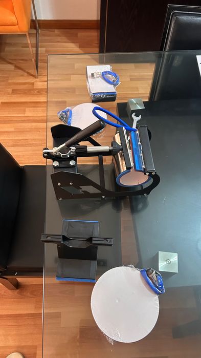 Impressora + prensa térmica para sublimação