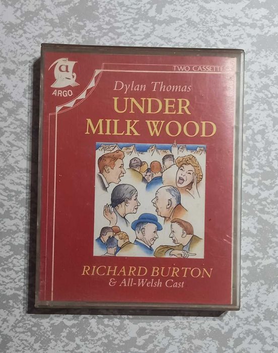 Cassete áudio - Under Milk Wood - Dylan Thomas Cassetes - Duplo