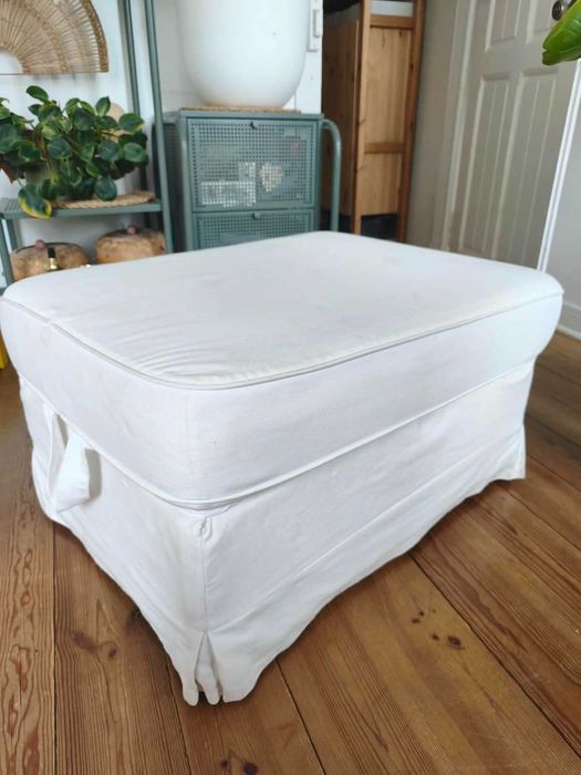 IKEA EKTORP com arrumação, em branco