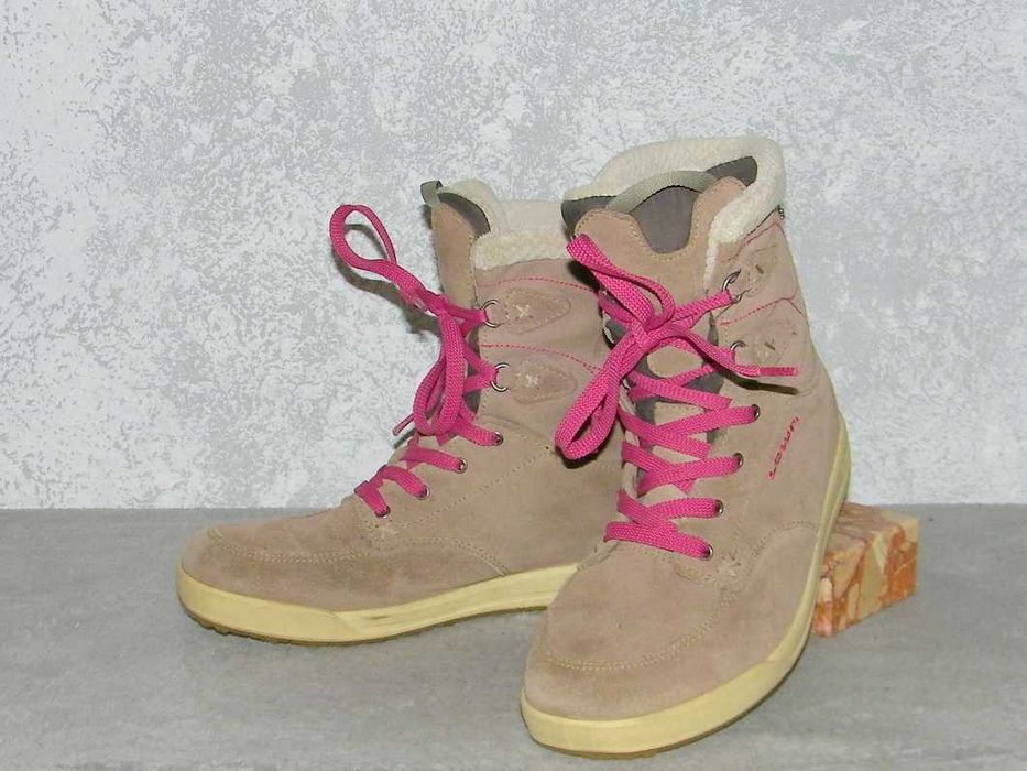 LOWA SAMARA GTX Mid Gore-Tex - ŚNIEGOWCE - rozm. 38 - IDEALNE !!!