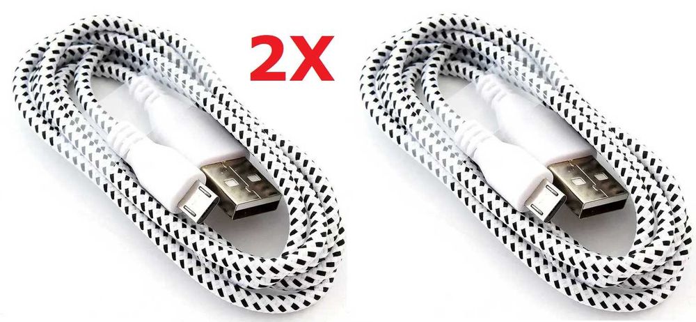 2 X Kabel Micro USB 1m Oplot MicroUSB 2.1A biały * VideoPlay Wejherowo