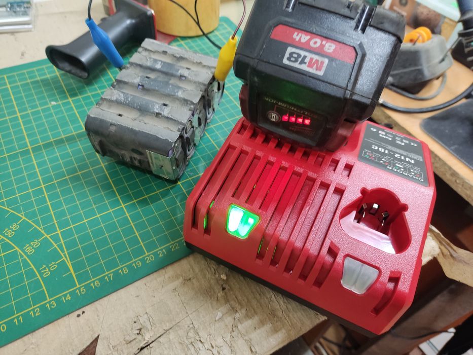 Naprawa Regeneracja Bateri MILAUKEE M18 2.0ah 4.0ah 9.0ah 8,0ah