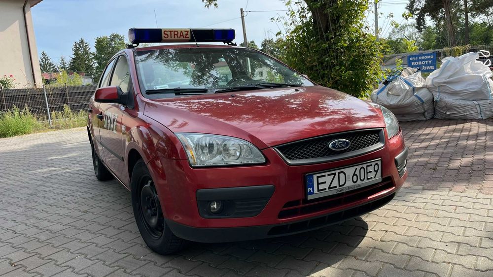 Ford focus 1,6 benz klima STRAŻ POŻARNA radiowóz