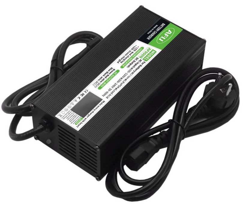 Зарядний пристрій AFU AF900 для акумуляторів LiFePO4 8S (24V) - вихід 29.2V / 25A, з OLED-дисплеєм