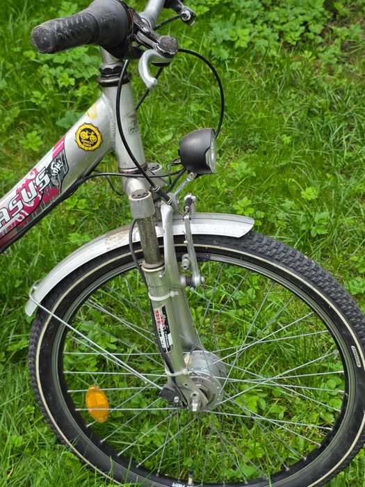 Rower Pegasus koła 24'' damka 7 biegów i dynamo w piaście