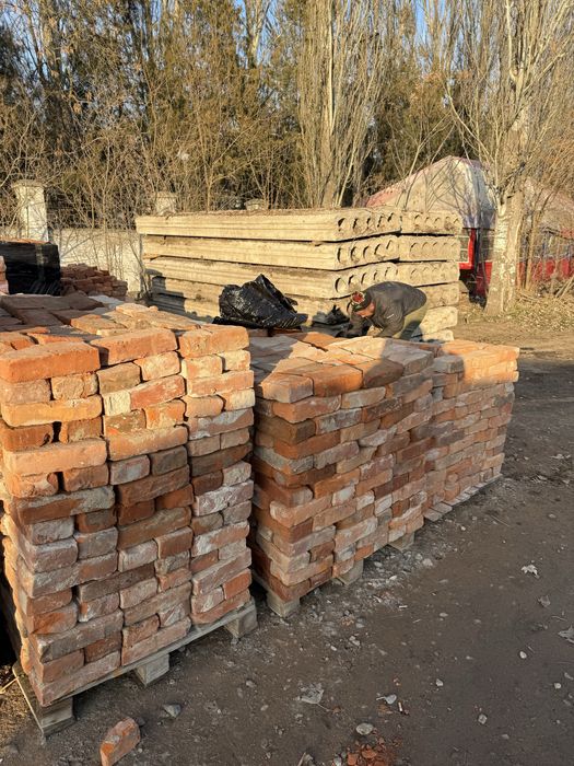 Красный бу кирпич