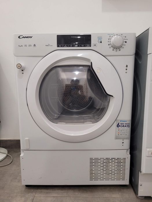 Máquina de Secar Roupa de Encastrar Candy 7kg