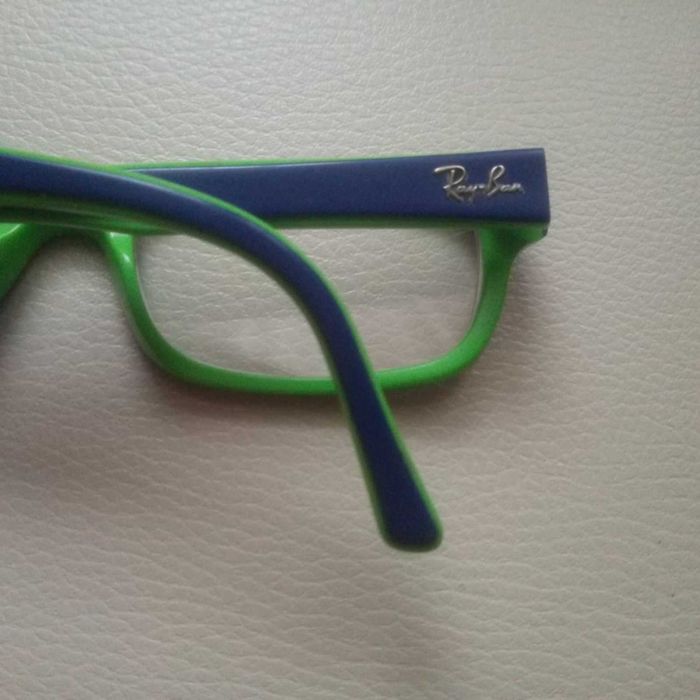 Окуляри с діоптріями Ray Ban RB 5268 5182,Оправа RayBan синій-зелений