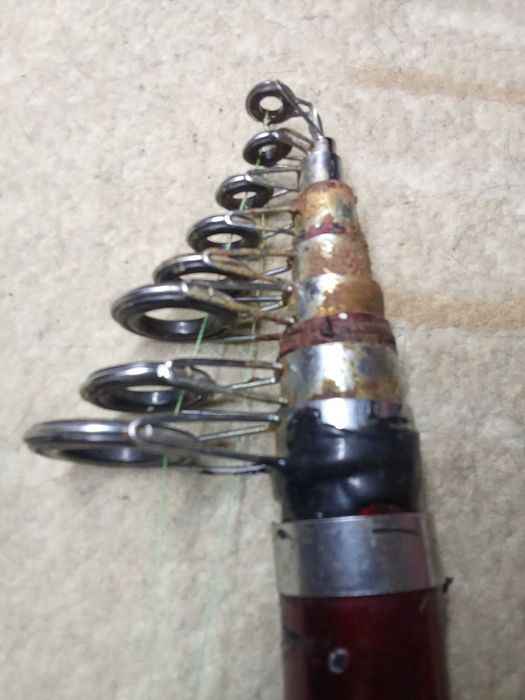 Спиннинг с катушкой на карпа