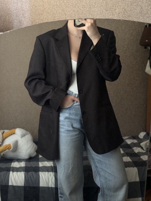 Піджак оверсайз в смужку