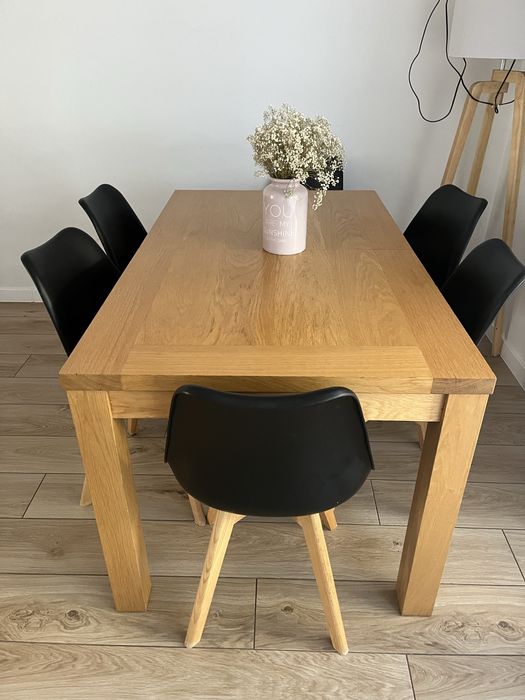 Stół drewniany rozkładany paged 145/190/235x85