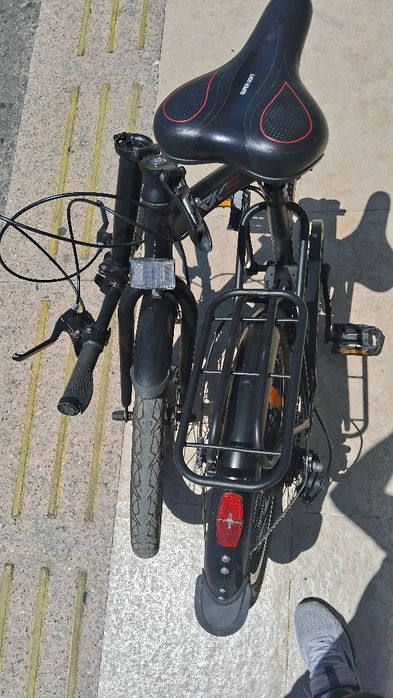 Bike Não elétrica,mas da para por bateria.