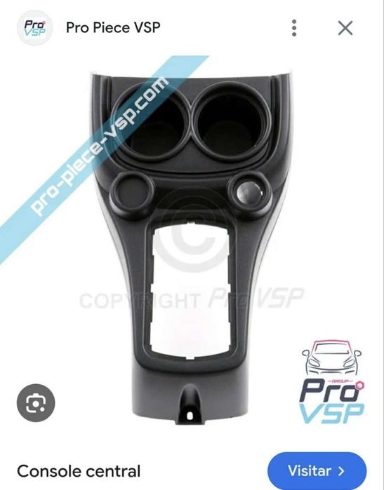 consola para carro aixam