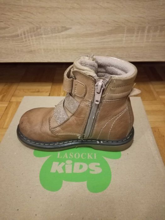 Buty zimowe (kozaki) dziecięce Lasocki Kids dla dziewczynki rozmiar 25