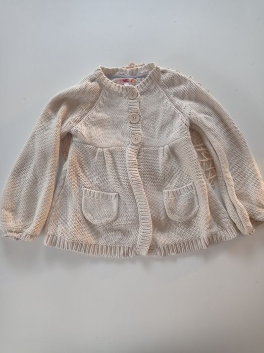 Sweterek rozpinany 116