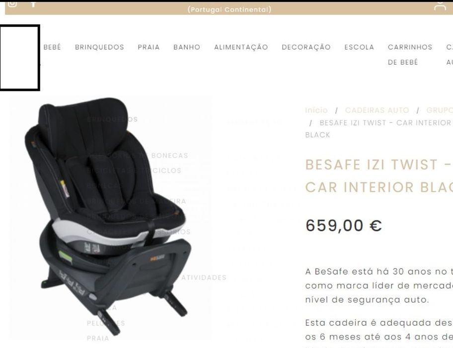 BeSafe Izi TWIST - Sem redutores