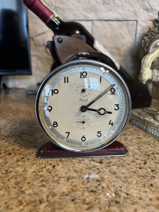 Stary zegar budzik Kienzle