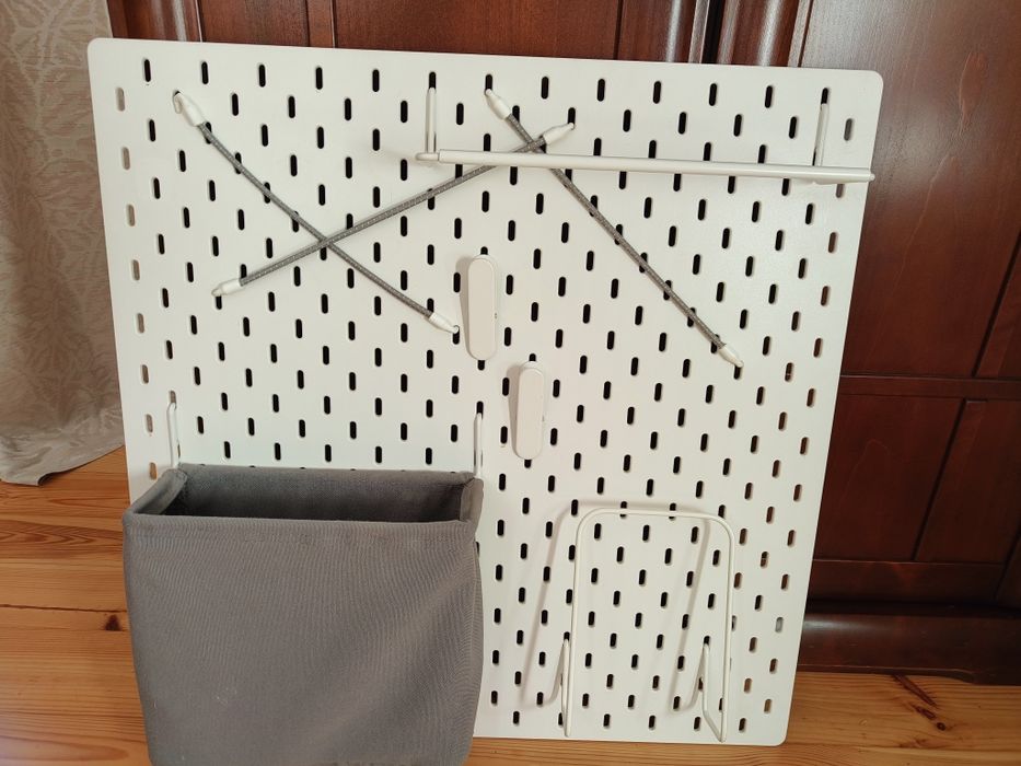 Tablica Skadis  Ikea. Biała + akcesoria.