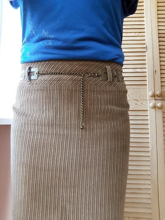 Вельветовая юбочка