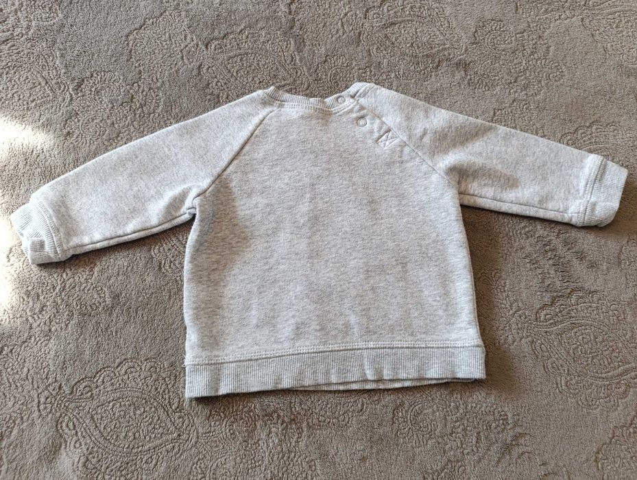 Bluza myszka Miki Disney 68 H&M szara chłopiec dziewczynka
