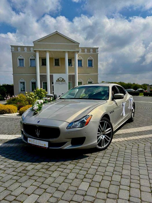 Maserati Quattroporte GTS auto do ślubu