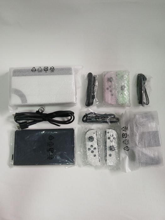 Nintendo Switch OLED + 3 Jogos + Joy-Cons – Pack Completo Pronto a Jogar