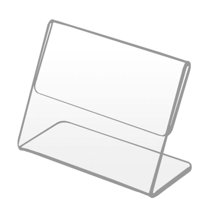 Cenówka 3x2 cm stojak ekspozytor plexy