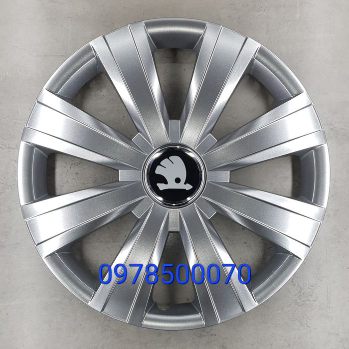 Ковпаки Шкода R15 Octavia Karoq Rapid Superb Fabia Yeti Колпаки Skoda