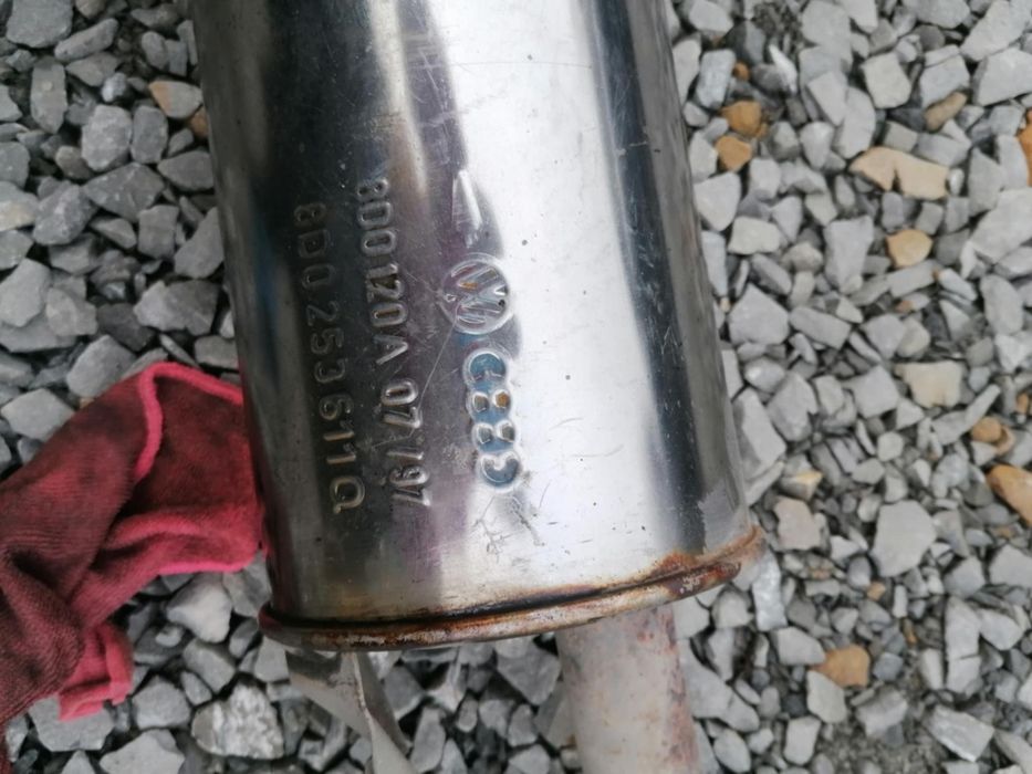 Układ wydechowy audi/volkswagen