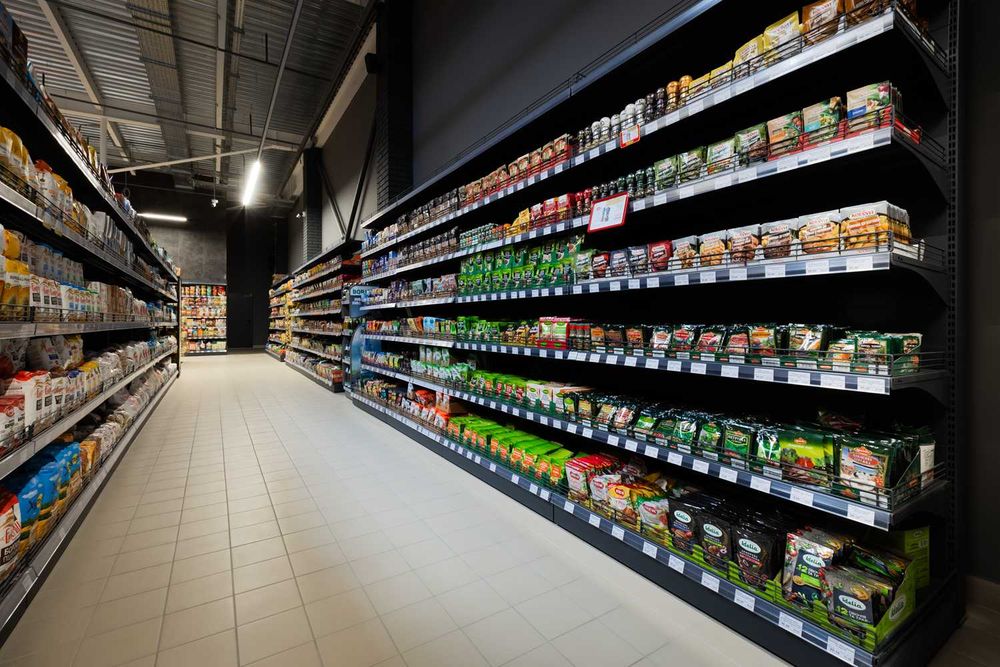 Торгове обладнання для продуктових магазинів