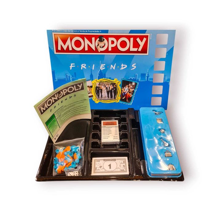 Jogo Tabuleiro Monopoly Friends Edition – Hasbro – Novo/Lacrado