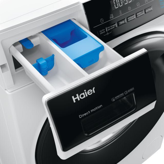 Máquina de Lavar Roupa HAIER HW80-B14939-IB (8 kg - 1400 rpm - Branco)