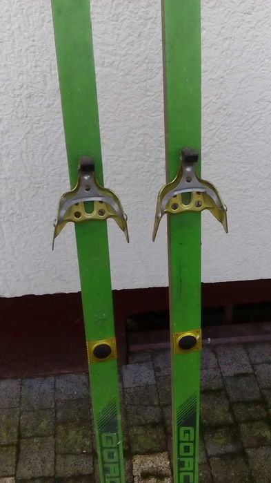 Narty biegowe drewniane