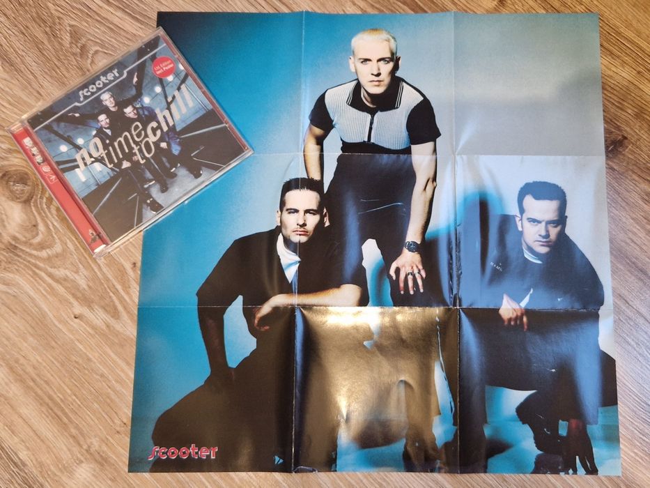Scooter - No time to chill CD, limitowana edycja z plakatem