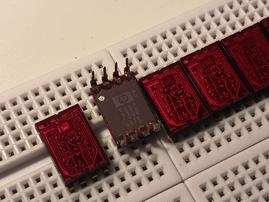 Wyświetlacz LED ceramiczny HP 6szt \ TIL \