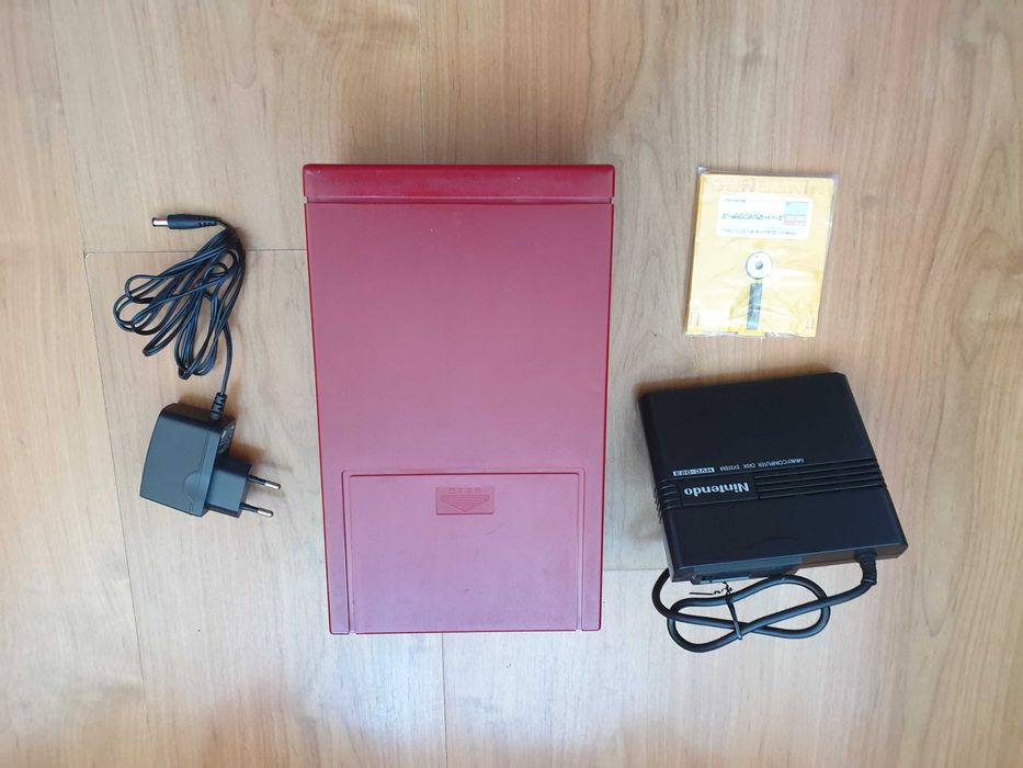 Аддон приставка Famicom disk system + дискета Super Mario 2 частини