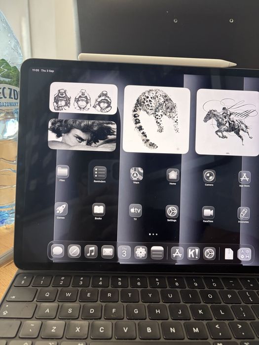 Ipad m1 pro 12.9 inch plus magic keyborad i apple pencil 2nd gen