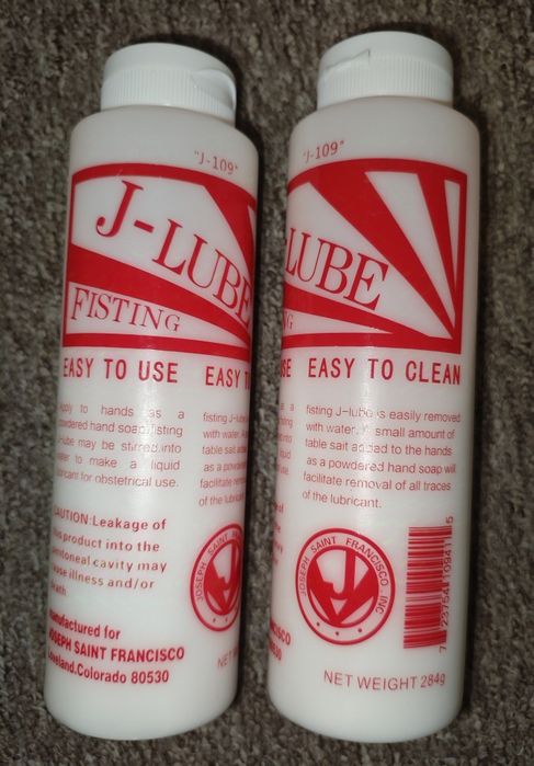 Лубрикант порошок сухой J-LUBE и другие Большая бутылка Есть Опт