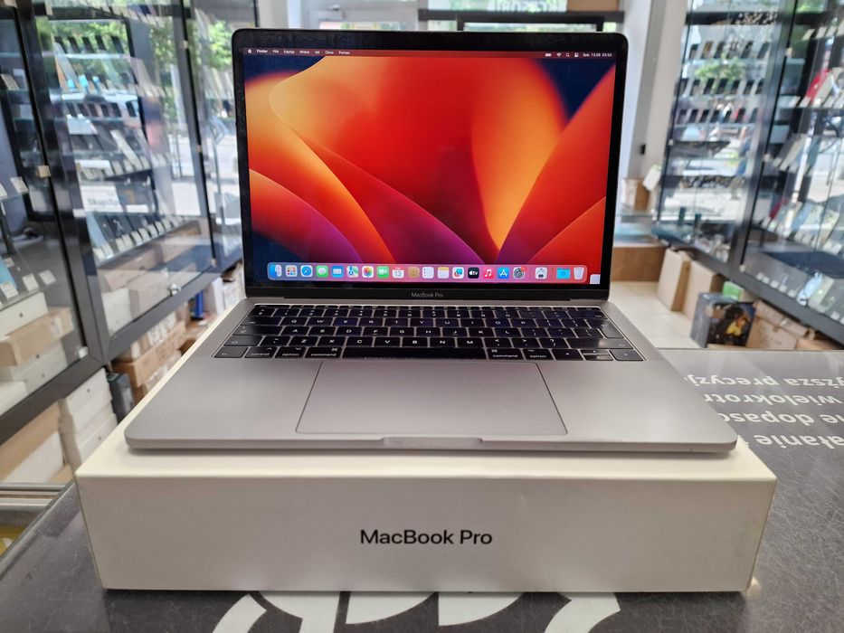 MacBook Pro 13 2017 / i5 / 8GB / 128GB / Silver / 497cykli / Grade C / Czytaj opis!