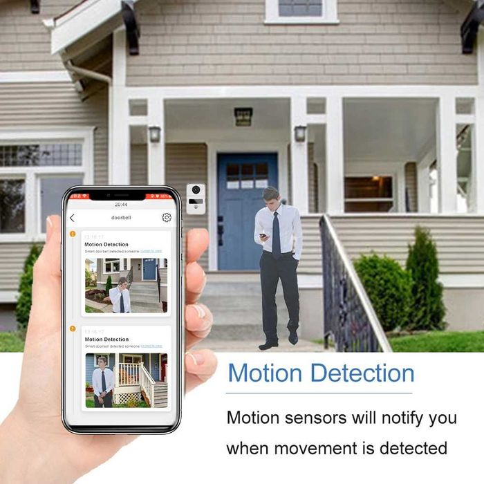 [NOVO] Vídeo Porteiro Campainha • Wi-Fi • Tuya • Monitor a Cores