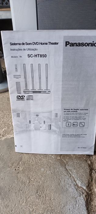 Sistema de Som /DVD Home/SC-HT850/PANASONIC