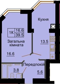 1к квартира зданий булинок  в Софія Нова від Мартинова - View 6