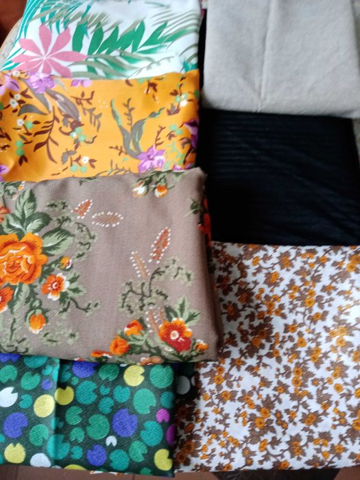 Ткань разная. СССР