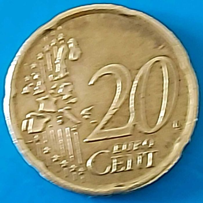20 Cêntimos de 2002 de Espanha, Miguel Cervantes
