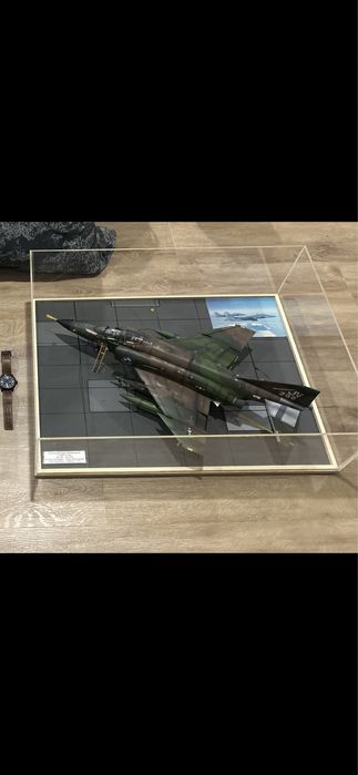 Maquetes Messerschmitt Me 262 e McDonnell Douglas F-4E Phantom II