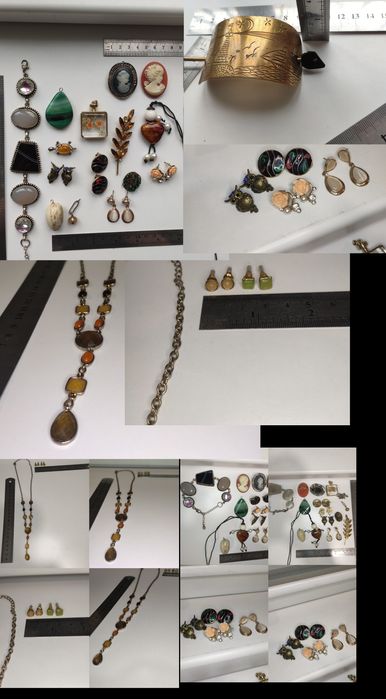 Винтажная бижутерия из камня и не только