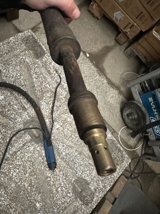 Uchwyt spawalniczy MiG Tig robot automat Binzel